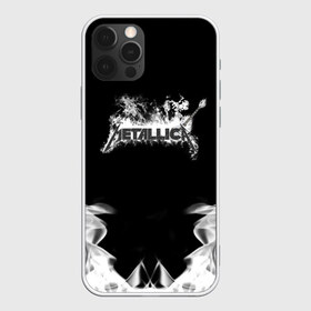 Чехол для iPhone 12 Pro Max с принтом Metallica в Новосибирске, Силикон |  | metallica | группа | джеймс хэтфилд | кирк хэмметт | ларс ульрих | метал | металика | металлика | миталика | музыка | роберт трухильо | рок | трэш | трэшметал | хард | хардрок | хеви | хевиметал