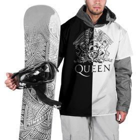 Накидка на куртку 3D с принтом Queen в Новосибирске, 100% полиэстер |  | paul rodgers | queen | quen | брайан мэй | глэм | группа | джон дикон | квин | королева | куин | меркури | меркьюри | мэркури | поп | роджер тейлор | рок | фредди | фреди | хард | хардрок