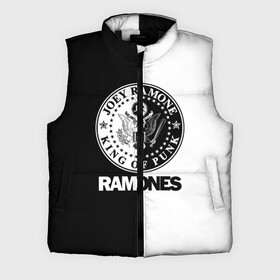 Мужской жилет утепленный 3D с принтом Ramones в Новосибирске,  |  | ramone | ramones | группа | джонни | джоуи | ди ди томми | марки | панк | поп | раманес | раманэс | рамон | рамонес | рамонэс | рамоун | рамоунз | рамоунс | рок | хард | хардрок