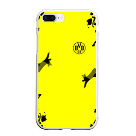 Чехол для iPhone 7Plus/8 Plus матовый с принтом FC Borussia 2018 Original в Новосибирске, Силикон | Область печати: задняя сторона чехла, без боковых панелей | боруссия | дортмунд