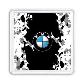 Магнит 55*55 с принтом BMW 2018 Creative в Новосибирске, Пластик | Размер: 65*65 мм; Размер печати: 55*55 мм | bmw | автомобильные | бмв | машины