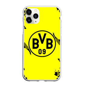 Чехол для iPhone 11 Pro Max матовый с принтом FC Borussia 2018 Original в Новосибирске, Силикон |  | боруссия | дортмунд