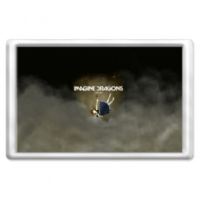 Магнит 45*70 с принтом Imagine Dragons Dream в Новосибирске, Пластик | Размер: 78*52 мм; Размер печати: 70*45 | альтернативный | американская | группа | драгонс | имеджин | инди | индирок | поп | рок | электроник