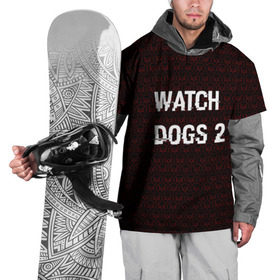 Накидка на куртку 3D с принтом Watch Dogs 2 в Новосибирске, 100% полиэстер |  | Тематика изображения на принте: game | wath dogs 2 | город | девушка | дрон | игры | компьютеры | пистолет | телефон | технологии | хакер