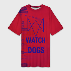 Платье-футболка 3D с принтом Watch Dogs hacker collection в Новосибирске,  |  | game | wath dogs 2 | город | девушка | дрон | игры | компьютеры | пистолет | телефон | технологии | хакер