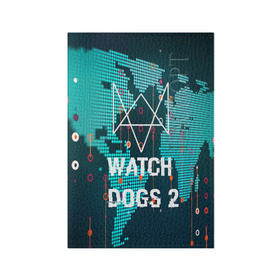 Обложка для паспорта матовая кожа с принтом Watch Dogs 2 NETWORK HACK в Новосибирске, натуральная матовая кожа | размер 19,3 х 13,7 см; прозрачные пластиковые крепления | game | wath dogs 2 | город | девушка | дрон | игры | компьютеры | пистолет | телефон | технологии | хакер