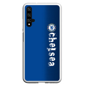 Чехол для Honor 20 с принтом Chelsea Uniform в Новосибирске, Силикон | Область печати: задняя сторона чехла, без боковых панелей | chelsea | emirates | fc | абстракция | геометрия | зож | клуб | линии | мода | модные | мяч | спорт | спортивные | стиль | тренды | флаг россии | футбол | футбольный клуб | челси | экстрим | эмблема