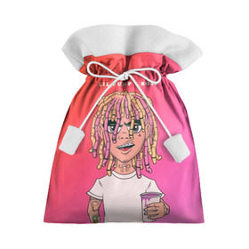 Подарочный 3D мешок с принтом Lil Pump Boss в Новосибирске, 100% полиэстер | Размер: 29*39 см | hip hop | hiphop | lil pump | mc | rap | газзи гарсия | зачитал | клауд | клауд рэп | лил памп | лили | мс | памп | реп | репер | речитатив | рэп | рэпер | трэп | хип | хип хоп | хипхоп | хоп