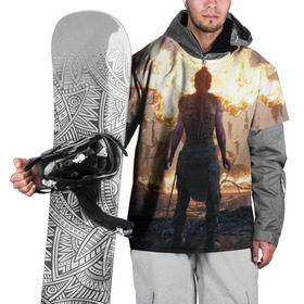 Накидка на куртку 3D с принтом HellBlade в Новосибирске, 100% полиэстер |  | Тематика изображения на принте: game | hell blade | insane | insanity | senua | senuas sacrifice | viking | блейд | блэйд | сенуа | хелл | хэлл