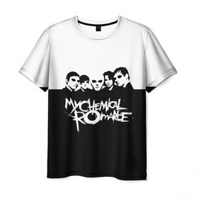 Мужская футболка 3D с принтом My Chemical Romance в Новосибирске, 100% полиэфир | прямой крой, круглый вырез горловины, длина до линии бедер | gerard way | mcr | my chemical romance | альтернативный | группа | джерард уэй | май кемикал романс | мкр | мой химический роман | мхр | мцр | панк | поп | поппанк | рок | рэй торо