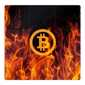 Магнитный плакат 3Х3 с принтом BITCOIN FIRE в Новосибирске, Полимерный материал с магнитным слоем | 9 деталей размером 9*9 см | bitcoin | btc | coin | crypto | ethereum | money | orange | биткоин | валюта | деньги | известные | криптовалюта | логотип | монета | надписи.cash | оранжевый | цвет | цифровое золото | эфир