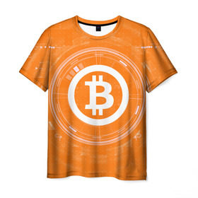 Мужская футболка 3D с принтом BITCOIN в Новосибирске, 100% полиэфир | прямой крой, круглый вырез горловины, длина до линии бедер | bitcoin | btc | coin | crypto | ethereum | money | orange | биткоин | валюта | деньги | известные | криптовалюта | логотип | монета | надписи.cash | оранжевый | цвет | цифровое золото | эфир