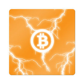 Магнит виниловый Квадрат с принтом BITCOIN в Новосибирске, полимерный материал с магнитным слоем | размер 9*9 см, закругленные углы | bitcoin | btc | coin | crypto | ethereum | money | orange | биткоин | валюта | деньги | известные | криптовалюта | логотип | монета | надписи.cash | оранжевый | цвет | цифровое золото | эфир