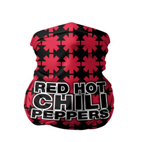 Бандана-труба 3D с принтом Red Hot Chili Peppers в Новосибирске, 100% полиэстер, ткань с особыми свойствами — Activecool | плотность 150‒180 г/м2; хорошо тянется, но сохраняет форму | 