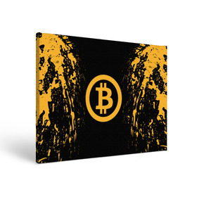 Холст прямоугольный с принтом BITCOIN в Новосибирске, 100% ПВХ |  | bitcoin | btc | coin | crypto | ethereum | miner | mining | money | orange | биткоин | валюта | деньги | известные | криптовалюта | логотип | майнер | майнинг | монета | надписи.cash | оранжевый | цвет | цифровое золото | эфир