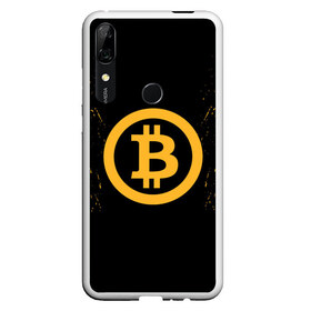 Чехол для Honor P Smart Z с принтом BITCOIN в Новосибирске, Силикон | Область печати: задняя сторона чехла, без боковых панелей | Тематика изображения на принте: bitcoin | btc | coin | crypto | ethereum | miner | mining | money | orange | биткоин | валюта | деньги | известные | криптовалюта | логотип | майнер | майнинг | монета | надписи.cash | оранжевый | цвет | цифровое золото | эфир