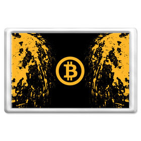 Магнит 45*70 с принтом BITCOIN в Новосибирске, Пластик | Размер: 78*52 мм; Размер печати: 70*45 | Тематика изображения на принте: bitcoin | btc | coin | crypto | ethereum | miner | mining | money | orange | биткоин | валюта | деньги | известные | криптовалюта | логотип | майнер | майнинг | монета | надписи.cash | оранжевый | цвет | цифровое золото | эфир