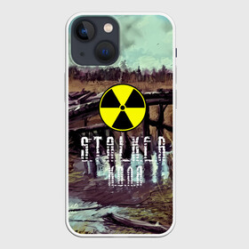 Чехол для iPhone 13 mini с принтом S.T.A.L.K.E.R КОЛЯ в Новосибирске,  |  | николай | припять | сталкер | чернобыль