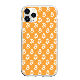 Чехол для iPhone 11 Pro матовый с принтом Bitcoin в Новосибирске, Силикон |  | bitcoin | биткоин | деньги