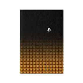 Обложка для паспорта матовая кожа с принтом BITCOIN в Новосибирске, натуральная матовая кожа | размер 19,3 х 13,7 см; прозрачные пластиковые крепления | bitcoin | btc | coin | crypto | money | биткоин | валюта | деньги | криптовалюта | цифровое золото
