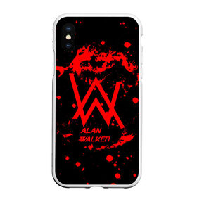 Чехол для iPhone XS Max матовый с принтом Alan Walker music space в Новосибирске, Силикон | Область печати: задняя сторона чехла, без боковых панелей | alan walker | club | music | абстракция | клубная музыка | космос | краски | музыка