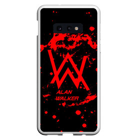 Чехол для Samsung S10E с принтом Alan Walker music space в Новосибирске, Силикон | Область печати: задняя сторона чехла, без боковых панелей | alan walker | club | music | абстракция | клубная музыка | космос | краски | музыка