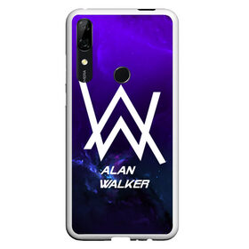 Чехол для Honor P Smart Z с принтом Alan Walker SPACE COLLECTION в Новосибирске, Силикон | Область печати: задняя сторона чехла, без боковых панелей | alan walker | club | music | абстракция | клубная музыка | космос | краски | музыка