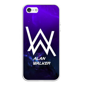 Чехол для iPhone 5/5S матовый с принтом Alan Walker SPACE COLLECTION в Новосибирске, Силикон | Область печати: задняя сторона чехла, без боковых панелей | alan walker | club | music | абстракция | клубная музыка | космос | краски | музыка