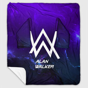 Плед с рукавами с принтом Alan Walker SPACE COLLECTION в Новосибирске, 100% полиэстер | Закругленные углы, все края обработаны. Ткань не мнется и не растягивается. Размер 170*145 | alan walker | club | music | абстракция | клубная музыка | космос | краски | музыка