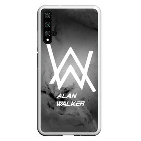 Чехол для Honor 20 с принтом ALAN WALKER в Новосибирске, Силикон | Область печати: задняя сторона чехла, без боковых панелей | alan walker | club | music | абстракция | клубная музыка | космос | краски | музыка