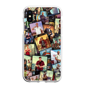 Чехол для iPhone XS Max матовый с принтом GTA в Новосибирске, Силикон | Область печати: задняя сторона чехла, без боковых панелей | grand theft auto | gta5 | гонки | машины | оружие | персонажи | погоня | угон | угонщик