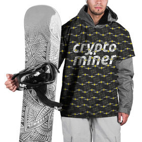 Накидка на куртку 3D с принтом CRYPTO MINER в Новосибирске, 100% полиэстер |  | Тематика изображения на принте: bitcoin | btc | crypto | miner | mining | биткоин | валюта | деньги | криптовалюта | майнинг | цифровое золото