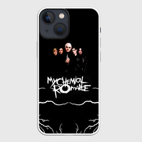 Чехол для iPhone 13 mini с принтом My Chemical Romance в Новосибирске,  |  | gerard way | mcr | my chemical romance | альтернативный | группа | джерард уэй | май кемикал романс | мкр | мой химический роман | мхр | мцр | панк | поп | поппанк | рок | рэй торо