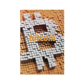 Обложка для паспорта матовая кожа с принтом BITCOIN в Новосибирске, натуральная матовая кожа | размер 19,3 х 13,7 см; прозрачные пластиковые крепления | Тематика изображения на принте: bitcoin | btc | coin | crypto | ethereum | miner | mining | money | orange | биткоин | валюта | деньги | известные | криптовалюта | логотип | майнинг | монета | надписи.cash | оранжевый | цвет | цифровое золото | эфир