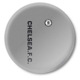 Значок с принтом Chelsea Uniform в Новосибирске,  металл | круглая форма, металлическая застежка в виде булавки | chelsea | fc | спорт | спортивные | футбол | футбольный клуб | челси