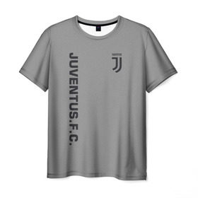 Мужская футболка 3D с принтом Juventus 2018 Vintage в Новосибирске, 100% полиэфир | прямой крой, круглый вырез горловины, длина до линии бедер | fc | juventus | спорт | спортивные | фк | футбол | футбольный клуб | ювентус