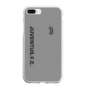 Чехол для iPhone 7Plus/8 Plus матовый с принтом Juventus 2018 Vintage в Новосибирске, Силикон | Область печати: задняя сторона чехла, без боковых панелей | Тематика изображения на принте: fc | juventus | спорт | спортивные | фк | футбол | футбольный клуб | ювентус