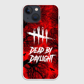 Чехол для iPhone 13 mini с принтом Dead by Daylight в Новосибирске,  |  | maniacs | выживалка | жертвы | мертвые днем | ужас | хоррор
