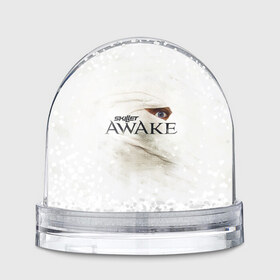 Водяной шар с принтом Awake в Новосибирске, Пластик | Изображение внутри шара печатается на глянцевой фотобумаге с двух сторон | awake | monster | skillet | джон купер | кори купер | рок