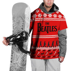 Накидка на куртку 3D с принтом Праздничный The Beatles в Новосибирске, 100% полиэстер |  | Тематика изображения на принте: beatles | the beatles | бител | битлз | битлс | битлы | группа | джон леннон | джордж харрисон | жуки | знак | красный | ливерпульская четвёрка | мерсибит | надпись | новогодний | новый год | пол маккартни | поп