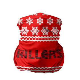 Бандана-труба 3D с принтом Праздничный The Killers в Новосибирске, 100% полиэстер, ткань с особыми свойствами — Activecool | плотность 150‒180 г/м2; хорошо тянется, но сохраняет форму | kilers | killers | the | the killers | альтернативн | брэндон флауэрс | дэйв кенинг | зе | знак | зэ | килер | килерс | красный | марк стормер | надпись | новогодний | новый год | праздник | рождество