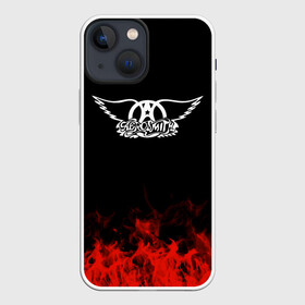 Чехол для iPhone 13 mini с принтом Aerosmith в Новосибирске,  |  | aerosmith | band | metal | music | rock | атрибутика | группа | метал | музыка | рок
