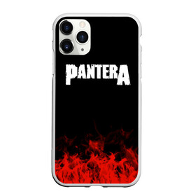 Чехол для iPhone 11 Pro Max матовый с принтом Pantera в Новосибирске, Силикон |  | Тематика изображения на принте: band | metal | music | pantera | rock | атрибутика | группа | метал | музыка | рок