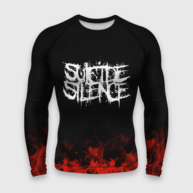 Мужской рашгард 3D с принтом Suicide Silence в Новосибирске,  |  | band | metal | music | rock | suicide silence | атрибутика | группа | метал | музыка | рок