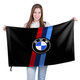 Флаг 3D с принтом BMW 2018 M Sport в Новосибирске, 100% полиэстер | плотность ткани — 95 г/м2, размер — 67 х 109 см. Принт наносится с одной стороны | bmw | bmw motorsport | bmw performance | carbon | m | motorsport | performance | sport | бмв | карбон | моторспорт | спорт