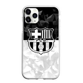 Чехол для iPhone 11 Pro матовый с принтом FC Barca Black Collection в Новосибирске, Силикон |  | fc barcelona | fcb | барселона | спорт | спортивные | футбол | футбольный клуб