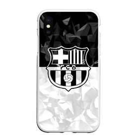 Чехол для iPhone XS Max матовый с принтом FC Barca Black Collection в Новосибирске, Силикон | Область печати: задняя сторона чехла, без боковых панелей | fc barcelona | fcb | барселона | спорт | спортивные | футбол | футбольный клуб