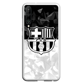 Чехол для Honor P30 с принтом FC Barca Black Collection в Новосибирске, Силикон | Область печати: задняя сторона чехла, без боковых панелей | fc barcelona | fcb | барселона | спорт | спортивные | футбол | футбольный клуб