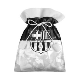 Подарочный 3D мешок с принтом FC Barca Black Collection в Новосибирске, 100% полиэстер | Размер: 29*39 см | fc barcelona | fcb | барселона | спорт | спортивные | футбол | футбольный клуб