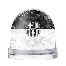 Снежный шар с принтом FC Barca Black Collection в Новосибирске, Пластик | Изображение внутри шара печатается на глянцевой фотобумаге с двух сторон | fc barcelona | fcb | барселона | спорт | спортивные | футбол | футбольный клуб